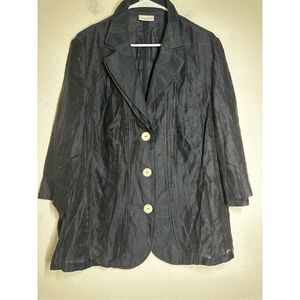 Rare Frank Walder Bohemian Blazer European Collection Size L See Description